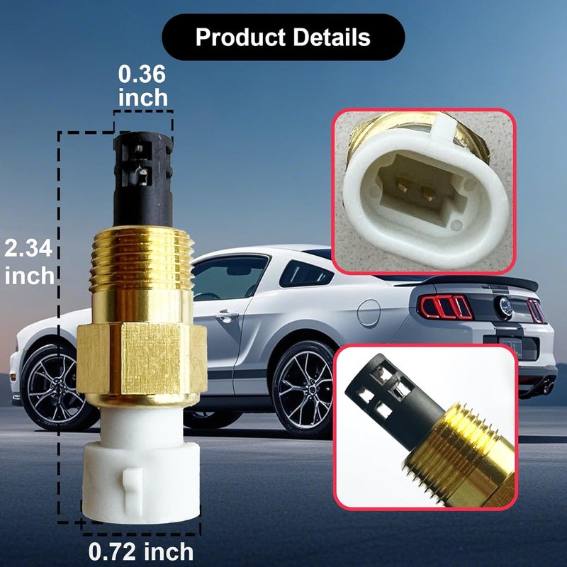 3DSKY Intake Air Temperature Sensor, IAT Sensor Compatible with Part Number 25036751 25037225 25037334 213-190 - Image 3